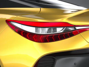Generic Coupe 2020 3D Model