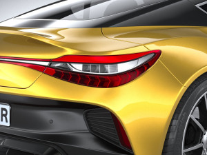 Generic Coupe 2020 3D Модель