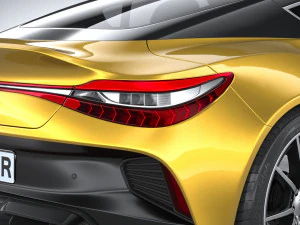 Generic Coupe 2020 3D Model