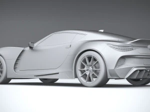 Generic Coupe 2020 3D Model