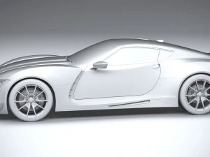 Generic Coupe 2020 3D Model