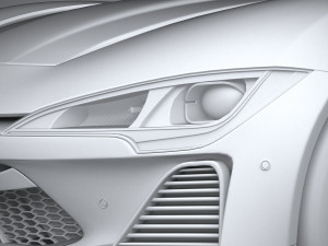 Generic Coupe 2020 3D Модель