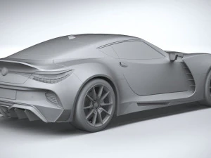 Generic Coupe 2020 3D Model