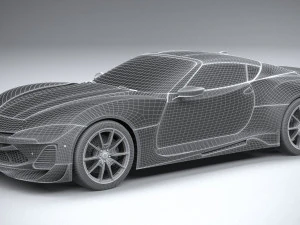 Generic Coupe 2020 3D Model