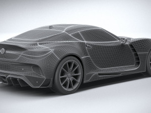 Generic Coupe 2020 3D Модель