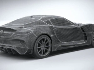 Generic Coupe 2020 3D Model