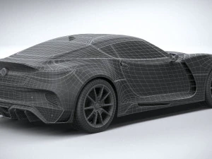 Generic Coupe 2020 3D Model