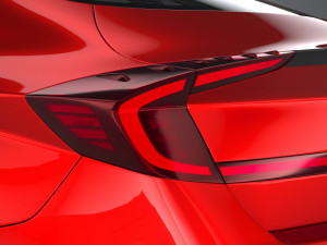 Hyundai Sonata Hybrid 2020 3D Model