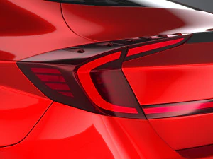 Hyundai Sonata Hybrid 2020 3D Model