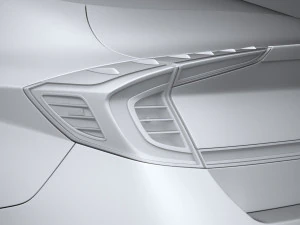 Hyundai Sonata Hybrid 2020 3D Model
