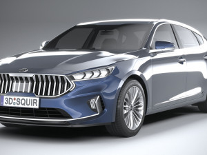 Kia Cadenza 2020 Model 3D