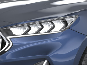 Kia Cadenza 2020 Model 3D