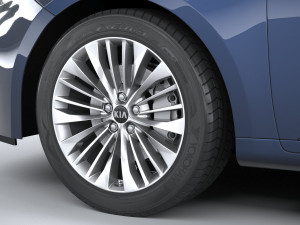 Kia Cadenza 2020 Model 3D