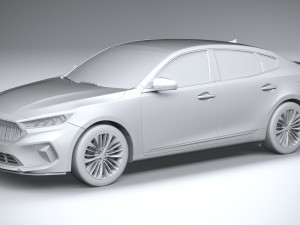 Kia Cadenza 2020 Model 3D