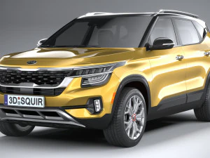 Kia Seltos 2021 3D Model