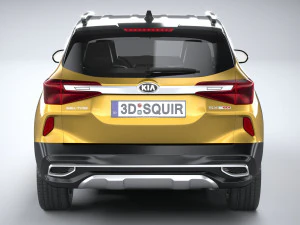 Kia Seltos 2021 3D Model