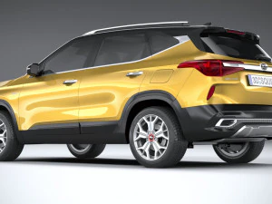 Kia Seltos 2021 3D Model
