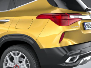 Kia Seltos 2021 3D Model