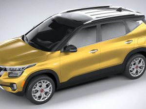 Kia Seltos 2021 3D Model