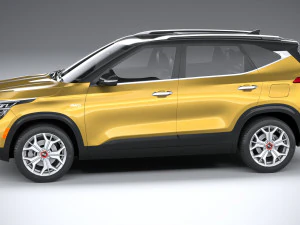 Kia Seltos 2021 3D Model