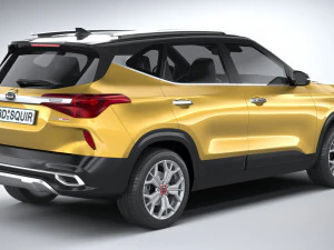 Kia Seltos 2021 3D Model