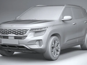 Kia Seltos 2021 3D Model