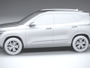 Kia Seltos 2021 3Dモデル