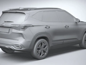 Kia Seltos 2021 3D Model
