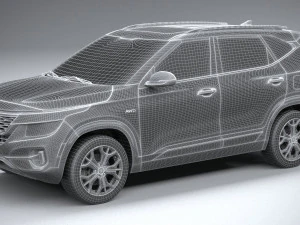 Kia Seltos 2021 3D Model