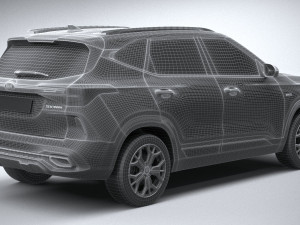 Kia Seltos 2021 3Dモデル