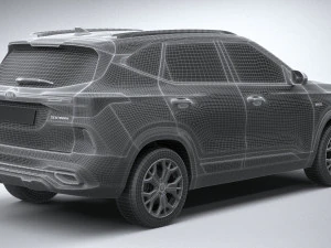 Kia Seltos 2021 3D Model