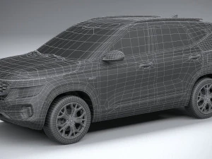 Kia Seltos 2021 3D Model
