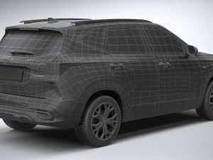 Kia Seltos 2021 3D Model