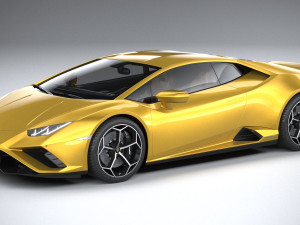 Huracan Evo RWD 2021 3D Модель