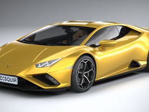 Huracan Evo RWD 2021 3D Model