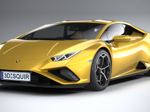 Huracan Evo RWD 2021 3D Model