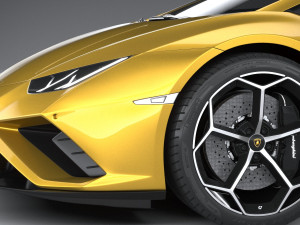 Huracan Evo RWD 2021 3D Model