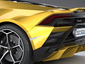 Huracan Evo RWD 2021 3D Model
