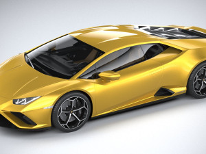 Huracan Evo RWD 2021 3D Model