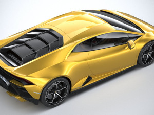 Huracan Evo RWD 2021 3D Model