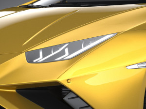 Huracan Evo RWD 2021 3D Model