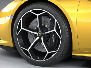 Huracan Evo RWD 2021 3D Model