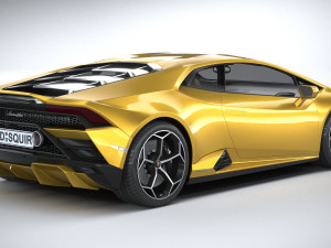 Huracan Evo RWD 2021 3D Model