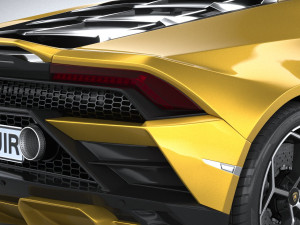 Huracan Evo RWD 2021 3D Model