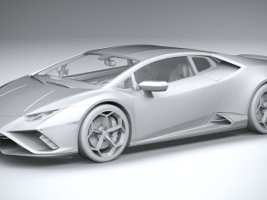 Huracan Evo RWD 2021 3D Model