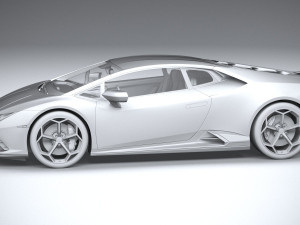 Huracan Evo RWD 2021 3D Model