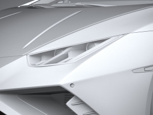 Huracan Evo RWD 2021 3D Model