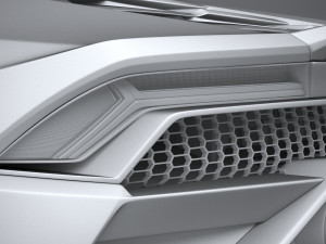 Huracan Evo RWD 2021 3D Model