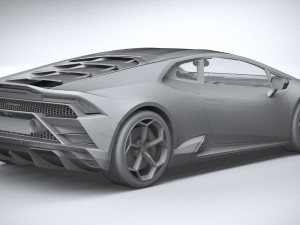 Huracan Evo RWD 2021 3D Model