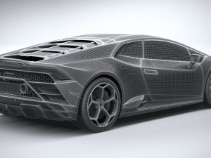 Huracan Evo RWD 2021 3D Model